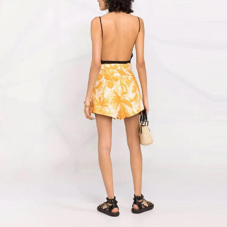Zimmermann Casual Shorts Women's Yellow-2