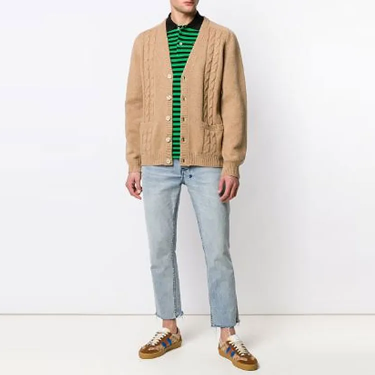 GUCCI Polo Shirts Men Green-3
