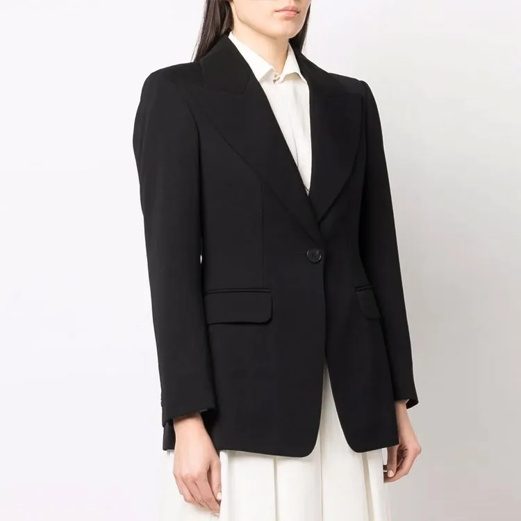 Alexander McQueen Buttoned Tailored Blazer-3