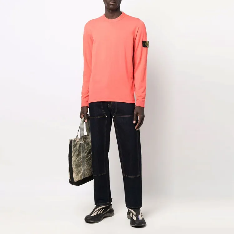 STONE ISLAND Sweaters Men Orange-1