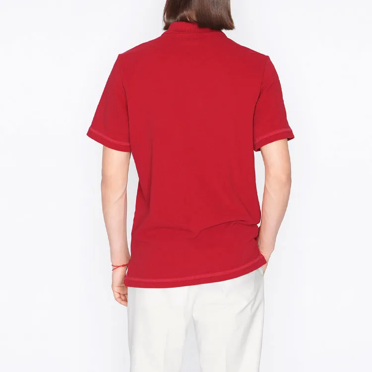 DIOR Polo Shirts Men Red-4