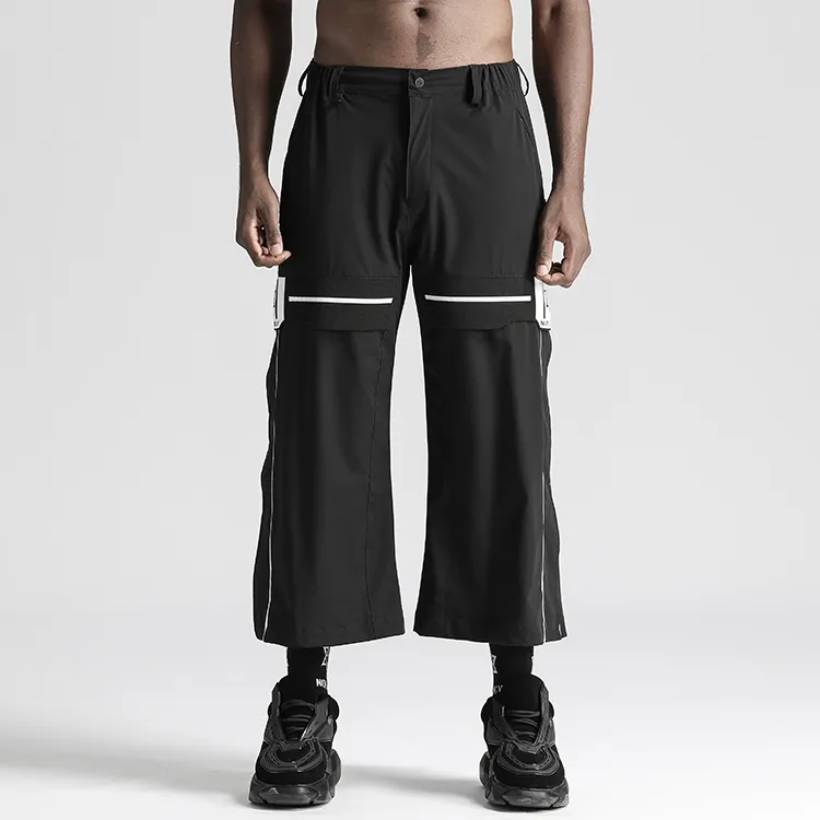 NORVINCY Western Outdoor Cycling Casual Pants Unisex Black-4