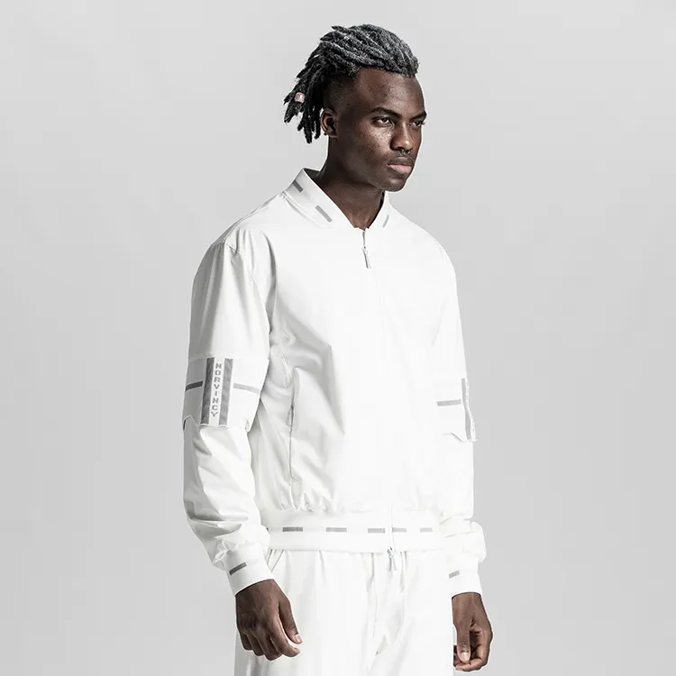NORVINCY British Minimalist Style Low Neck Jacket Unisex-1