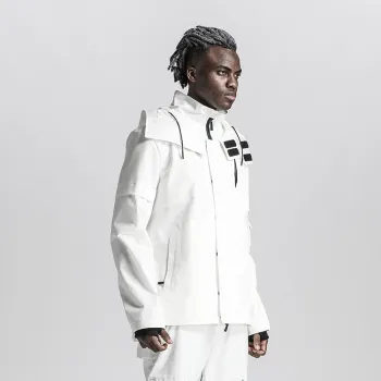 NORVINCY Fall And Winter Urban Techwear Trendy Hook-and-Loop Mecha Jacket Men's