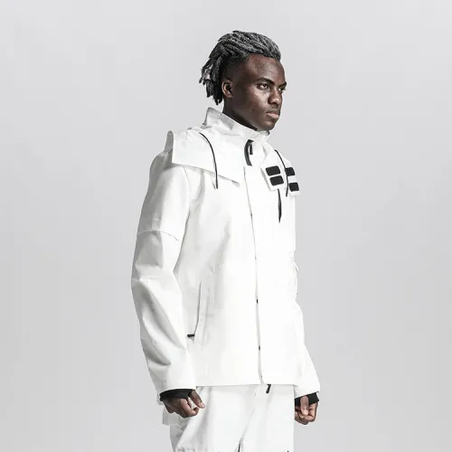 NORVINCY Fall And Winter Urban Techwear Trendy Hook-and-Loop Mecha Jacket Men's