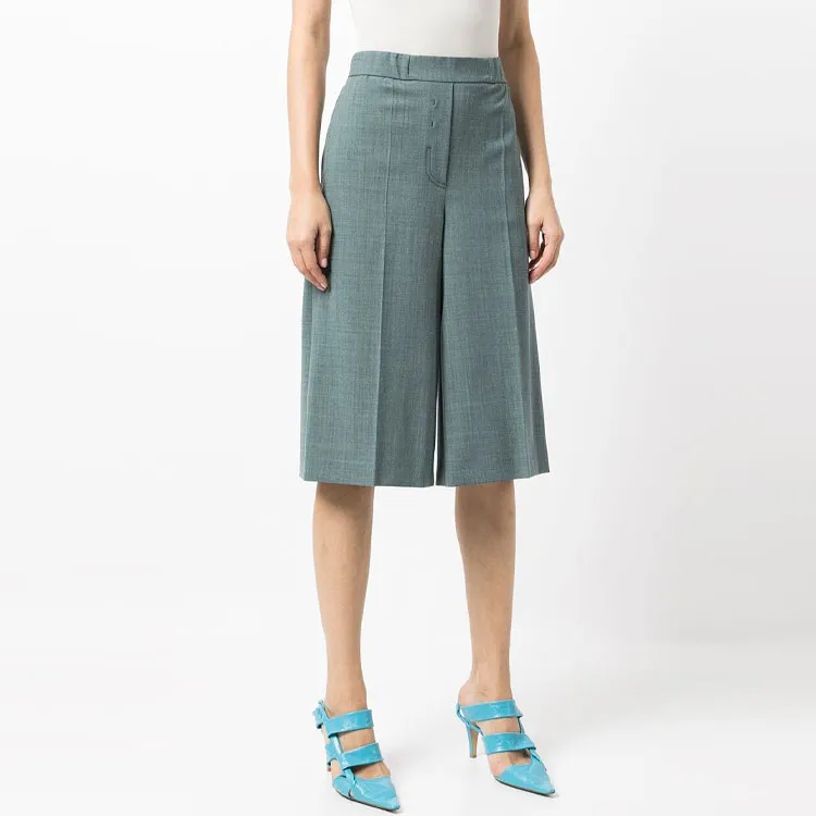 OFF WHITE FW21 Casual Shorts Women's Green-3