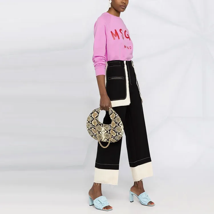 MSGM Sweatshirts Women's Pink-4