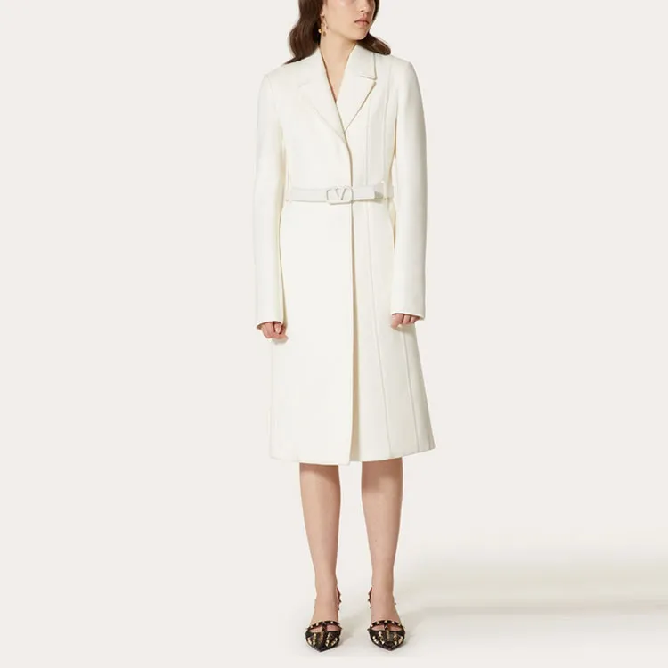 Valentino Velvet Jackets Women's White-1