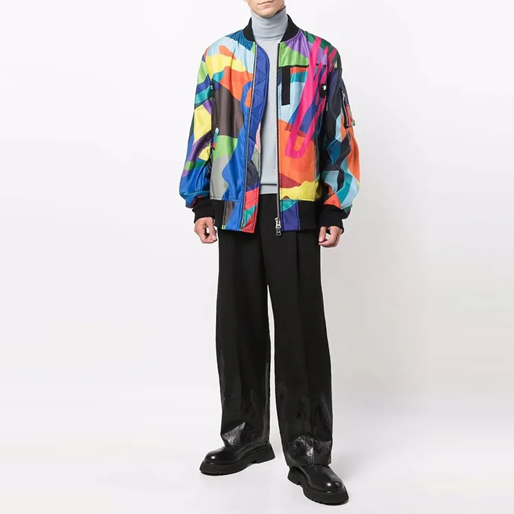 Kaws X Sacai Jackets Men Multicolor-1