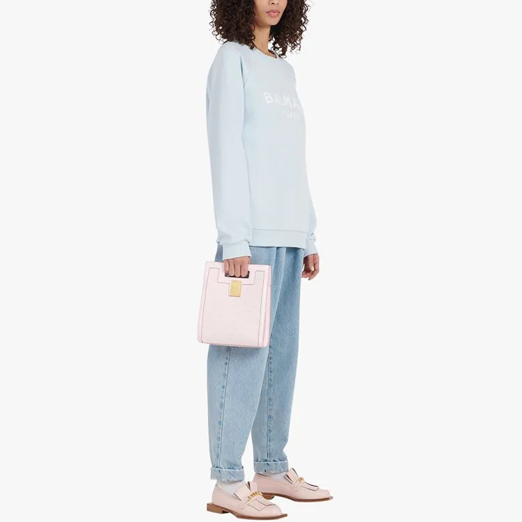 BALMAIN Sweatshirts Women's Blue-3