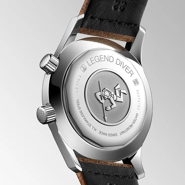 LONGINES Men Classic Re Enactment Of The Legendary Diving Series Watch-4