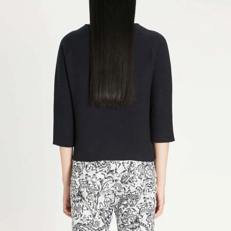 WEEKEND MaxMara Loose Fit Knitwear Women's Blue-3