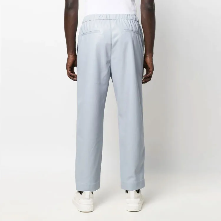 NANUSHKA Jain Drawstring Faux-leather Trousers-2