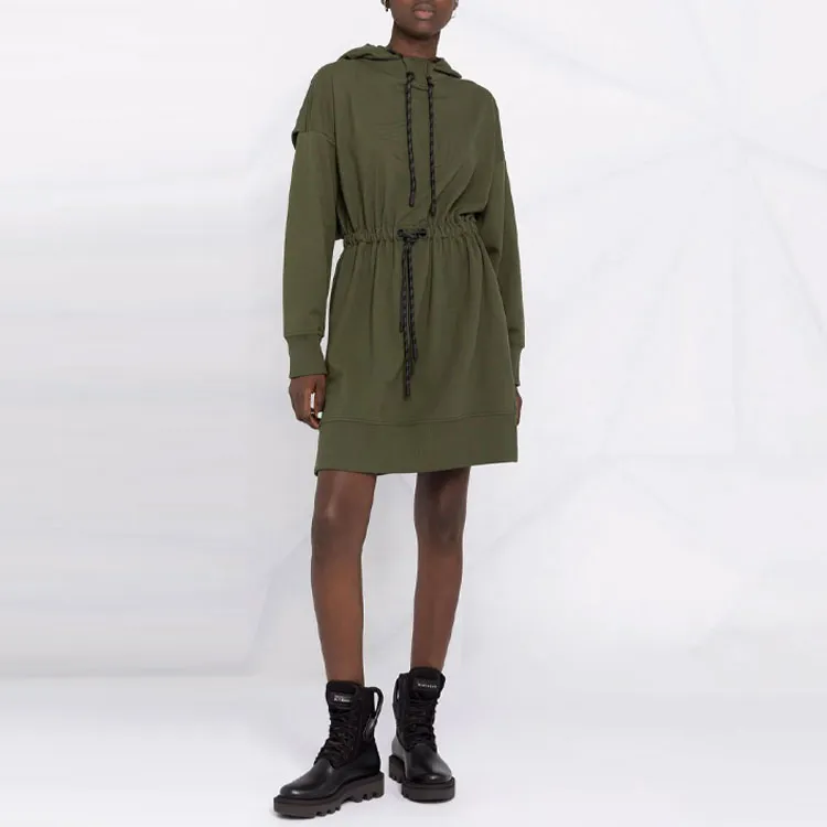 FENDI Long-Sleeved Dresses Women's Green-1
