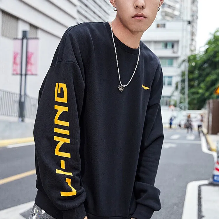 LINING Sweatshirts Unisex Black-2