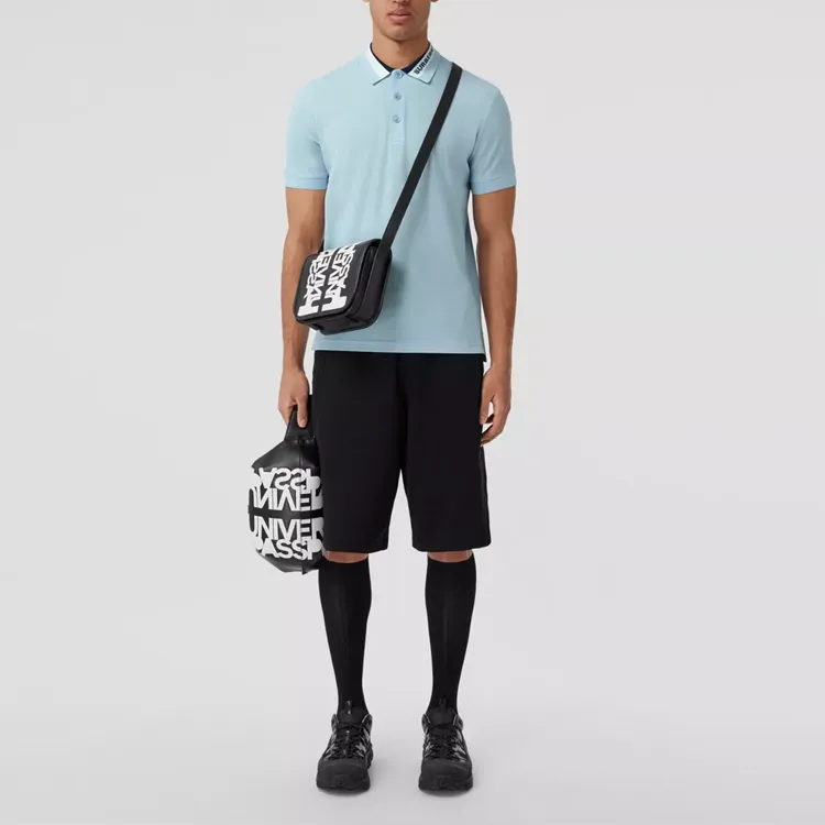 Burberry SS22 Polo Shirt Men's Light Blue-1