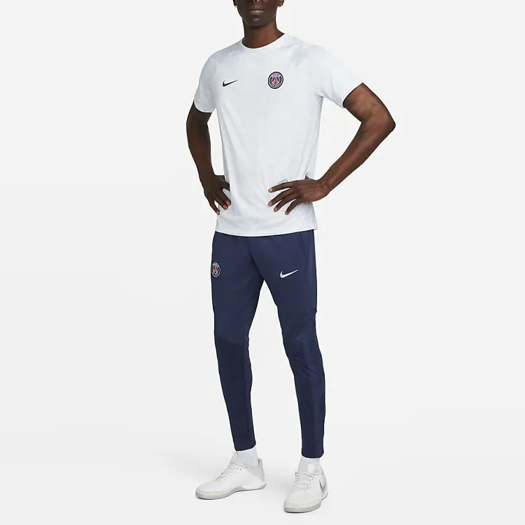 Nike Dri Fit Sports Pants Men Blue-2