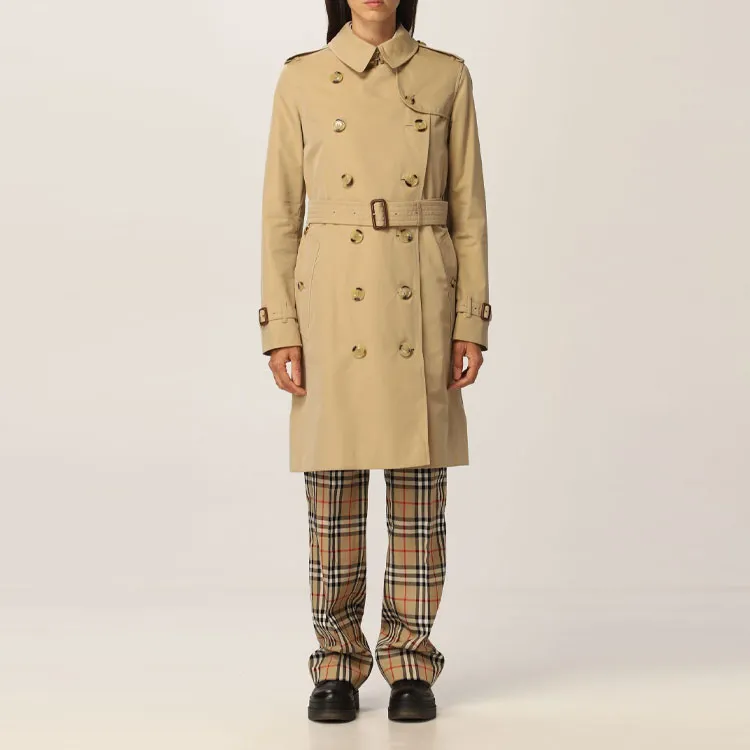 Burberry Double breasted Trench Coat-3