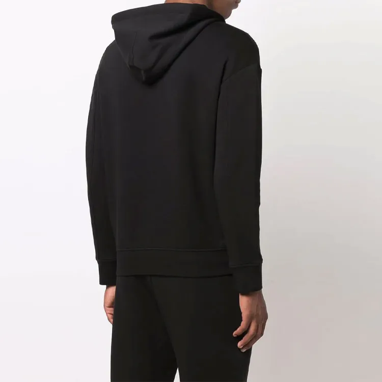 EMPORIO ARMANI Logo Patch Zip up Hoodie-2