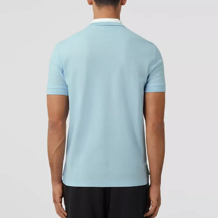 Burberry SS22 Polo Shirt Men's Light Blue-2