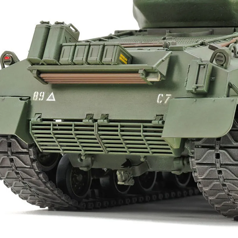 Tamiya MG 1/35 Armored Vehicle Collection, United States M4A3E8 Sherman Easy Eight Model Kits-6