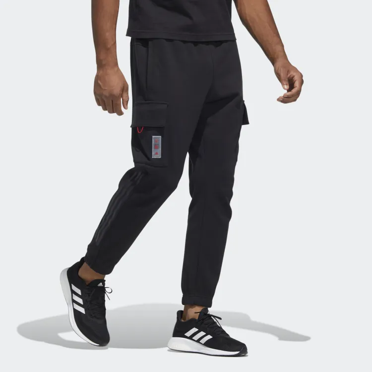 Adidas CNY Collection Cargo Pants Men Black-2