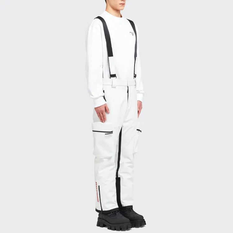 PRADA Ski Pants Men White-3