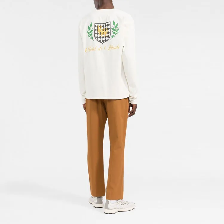 RHUDE Crest Long Sleeve Tee-2