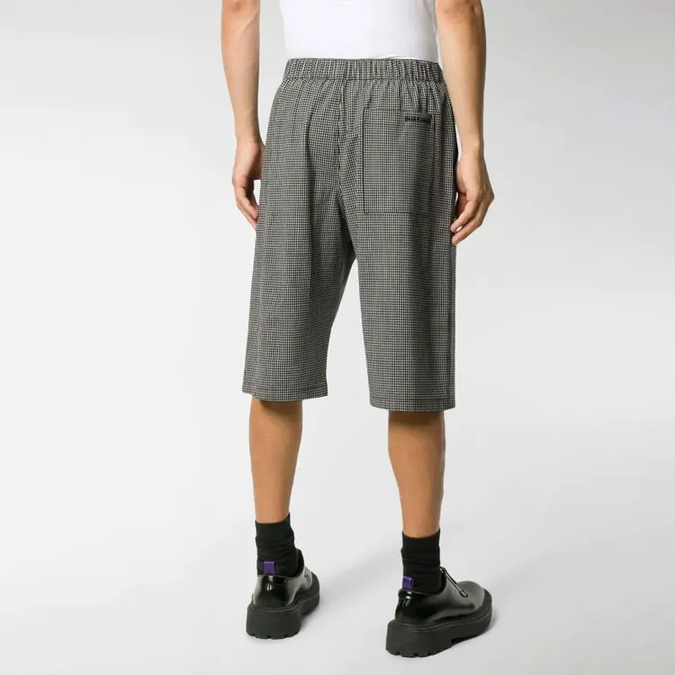 Balenciaga Casual Shorts Men's Black White-2