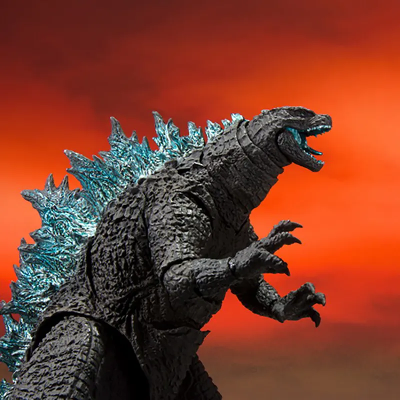 BANDAI Godzilla Bandai S.H.Monsters Universe Godzilla Vs. Kong 2021 16cm Scale Figures-2