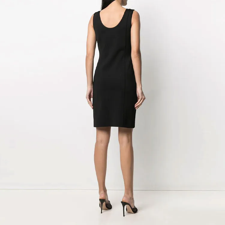 GIVENCHY SS21 Sleeveless Dress Women's Black-3