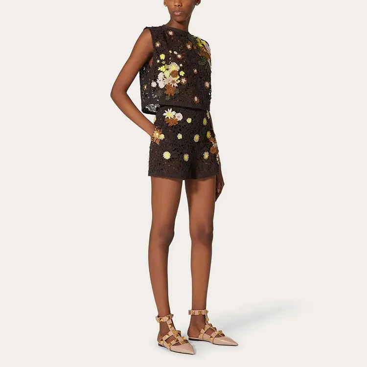 Valentino Tank Tops Women's Ebony-2