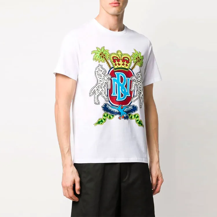 Neil Barrett T Shirts Men White-3
