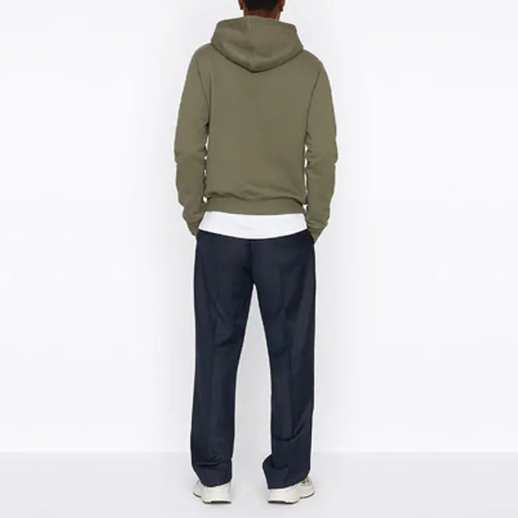 DIOR Quarterly New Products Sweatshirts Men Olive-6