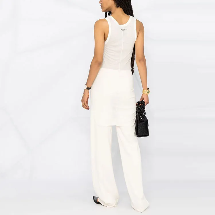 Ann Demeulemeester Sleeveless Dresses Women's White-3