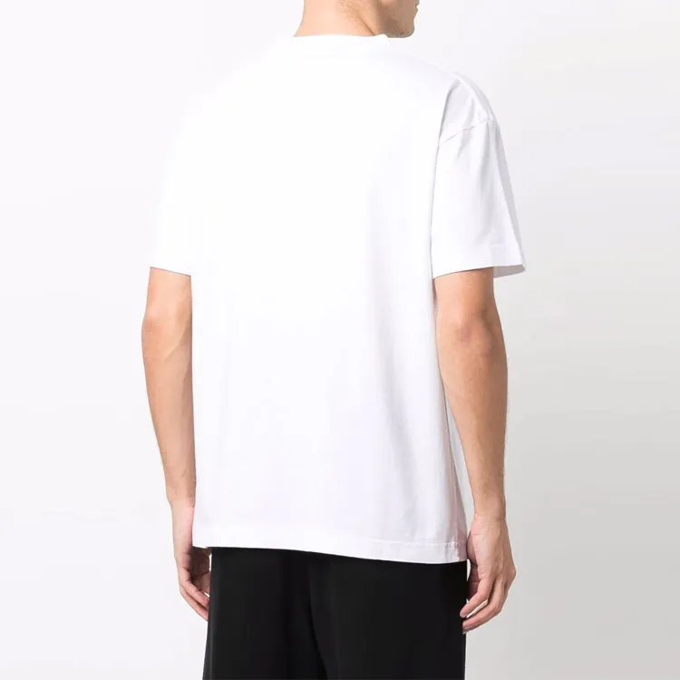 PALM ANGELS Bear Print Sprayed Logo T shirt-2