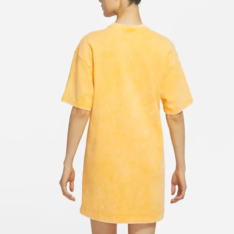 Nike Short Sleeved Dresses Women's Yellow-2