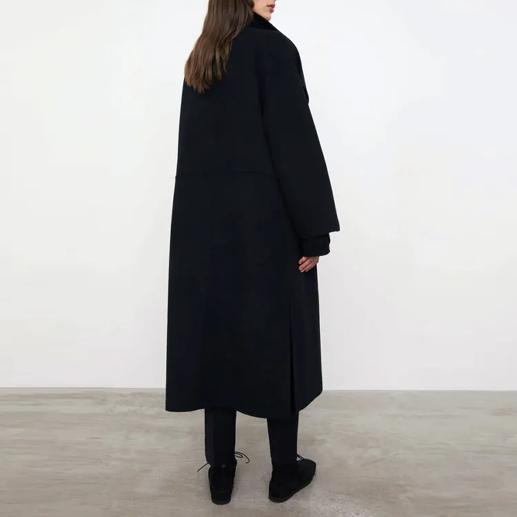 TOTEME Side Slit Draped Coat-2