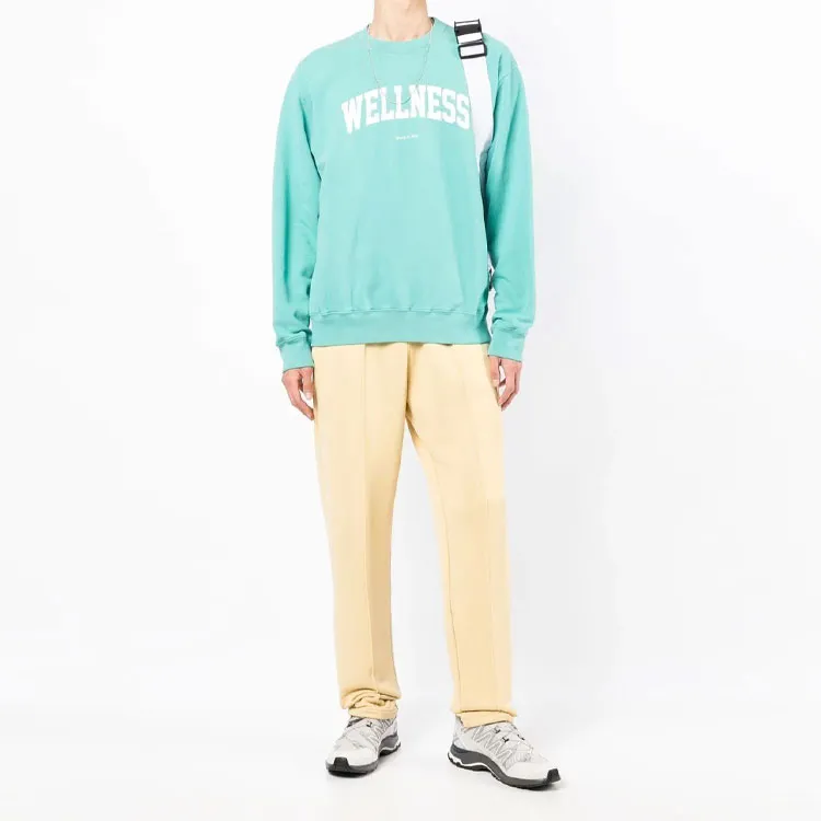 SPORTY & RICH Wellness Printed Crewneck Sweatshirt-1