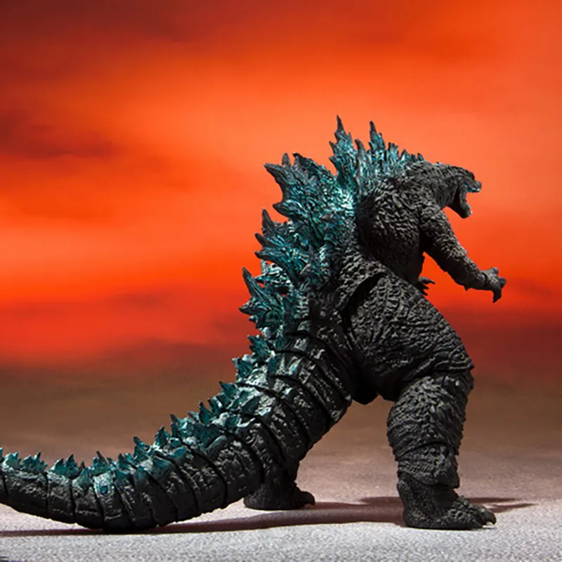 BANDAI Godzilla Bandai S.H.Monsters Universe Godzilla Vs. Kong 2021 16cm Scale Figures-4