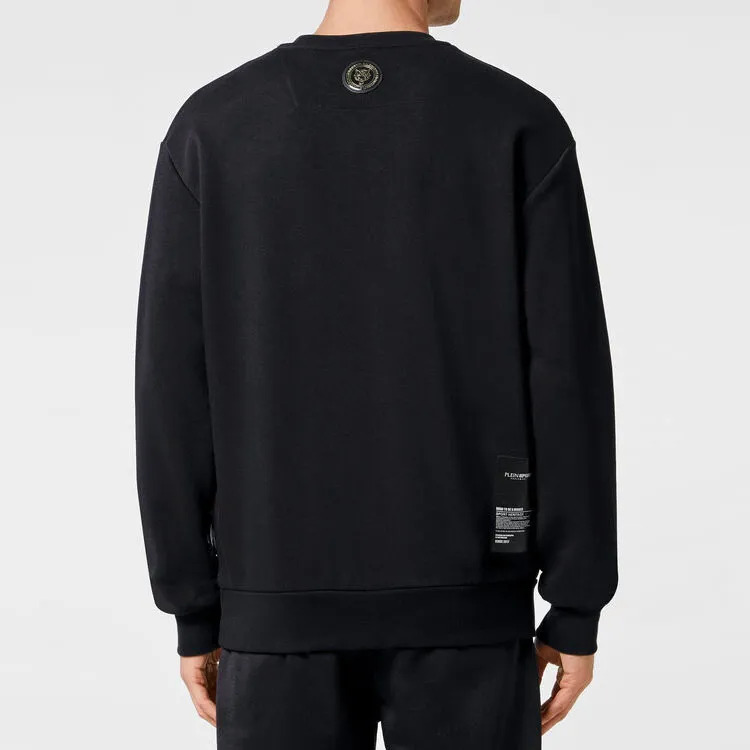 PLEIN SPORT Tiger head Logo print Sweatshirt-2