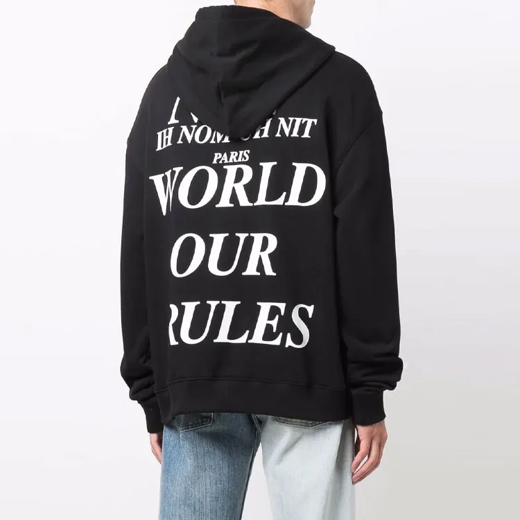 IH NOM UH NIT Future Mask Drawstring Hoodie-1