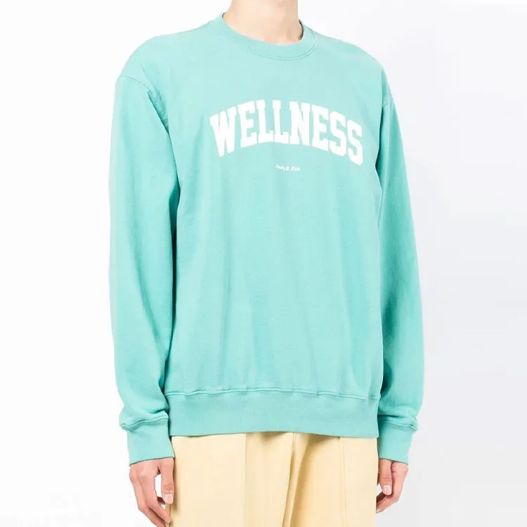 SPORTY & RICH Wellness Printed Crewneck Sweatshirt-3