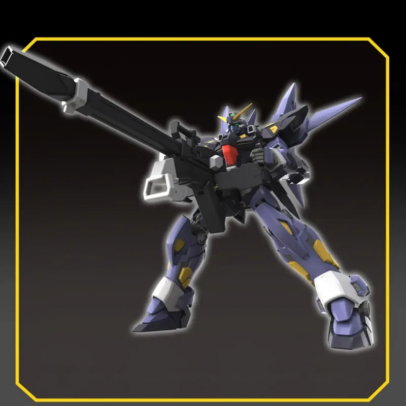 BANDAI HG Super Robot Wars OG Huckebein Mk II Purple Model Kits 17cm-1