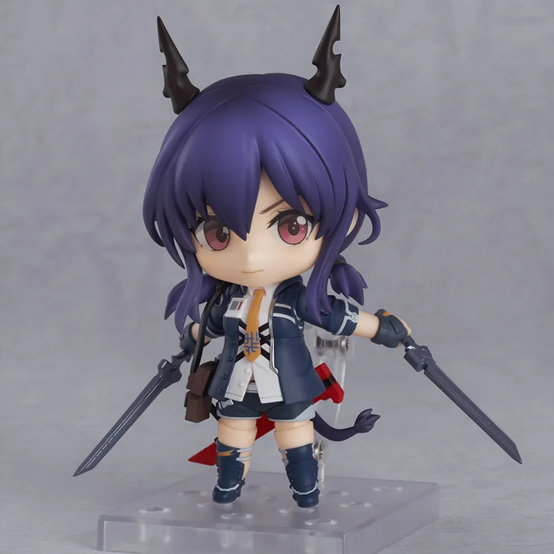 GSC Aged Gsas Arknights Articulated Nendoroid Figure Includes Base Reissued Version Chibi Figures 10cm-4