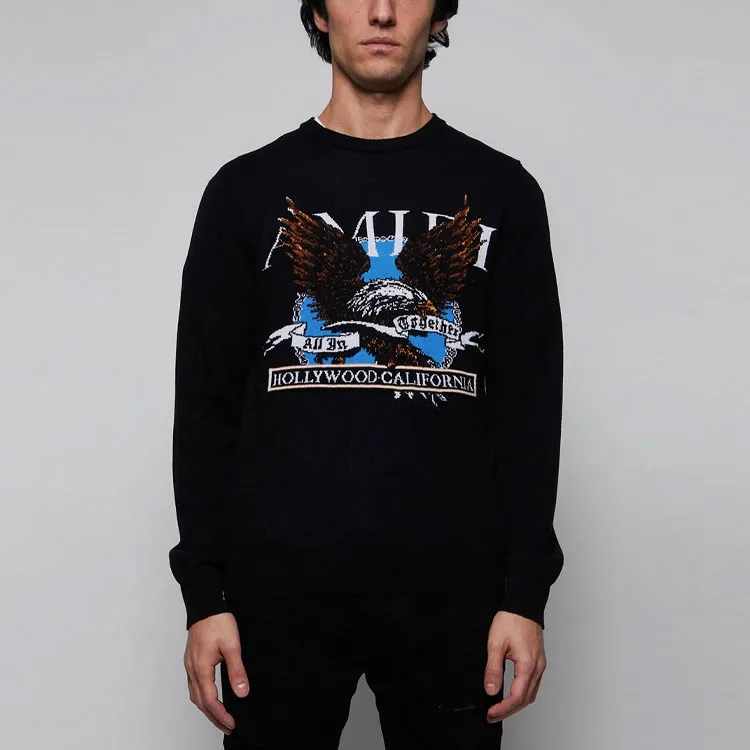 AMIRI Eagle Cashmere Sweater-1
