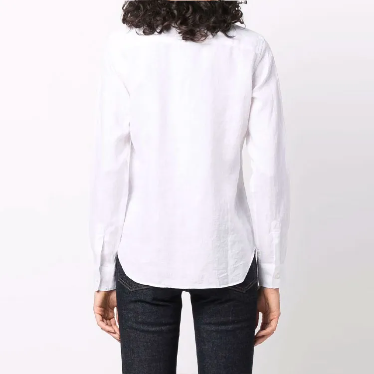 ASPESI Pointed Collared Buttoned Shirt-3