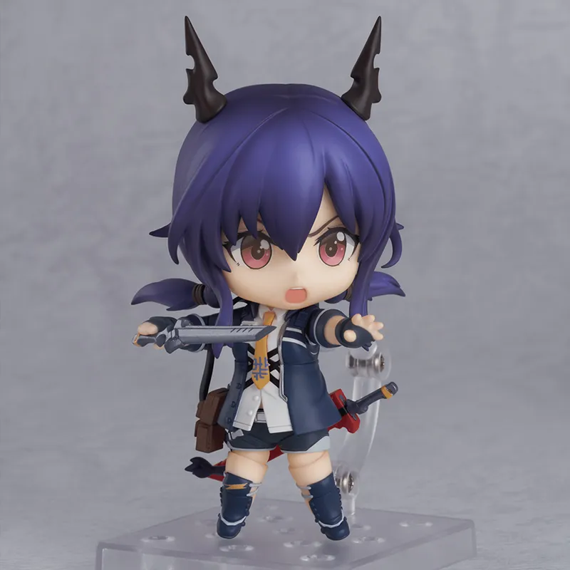 GSC Aged Gsas Arknights Articulated Nendoroid Figure Includes Base Reissued Version Chibi Figures 10cm-1