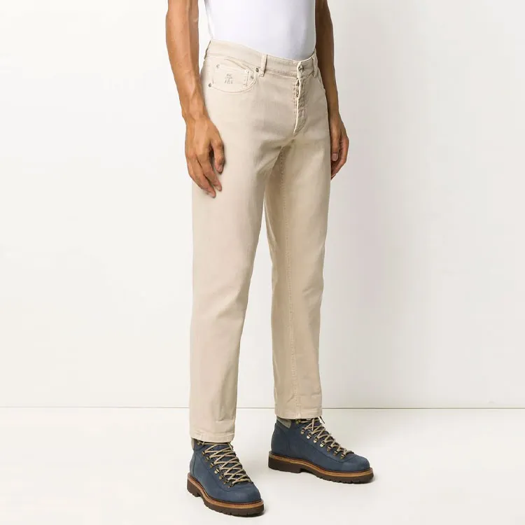 Brunello Cucinelli FW21 Jeans Men's Beige-2