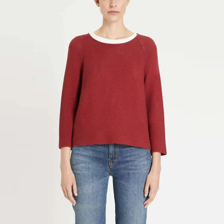 WEEKEND MaxMara Loose Fit Sweater Women's Red-2